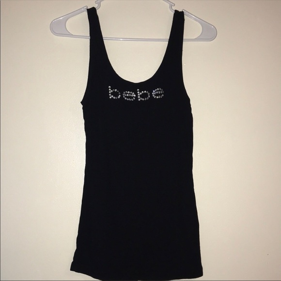 bebe Tops - Black Bebe tank top